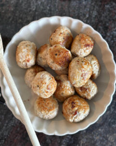 Italiaanse kipgehaktballetjes stap 2