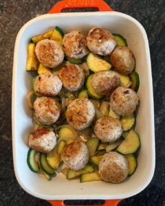 Italiaanse kipgehaktballetjes stap 4