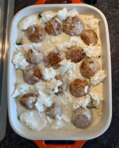 Italiaanse kipgehaktballetjes stap 5