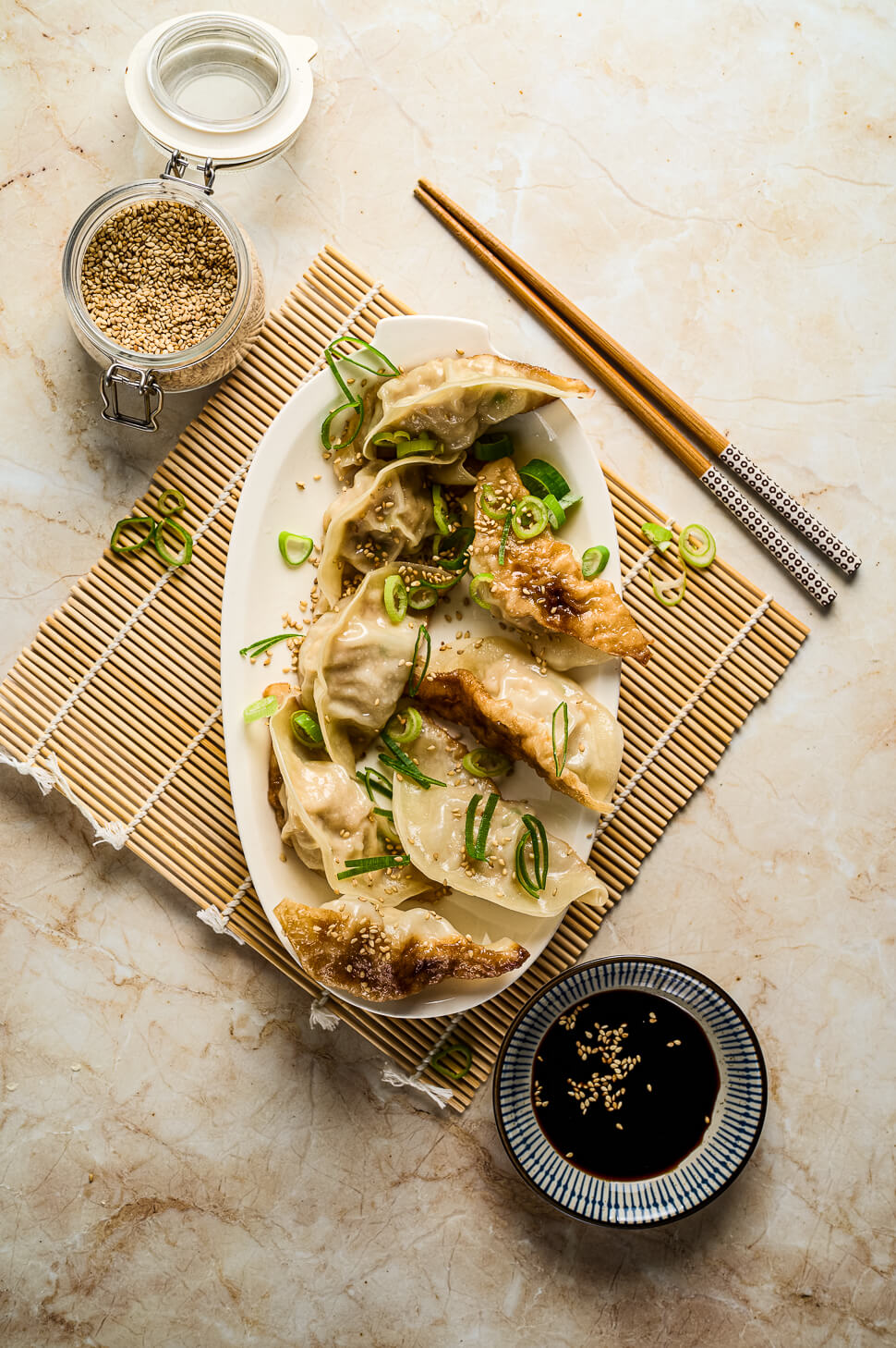 Japanse gyoza