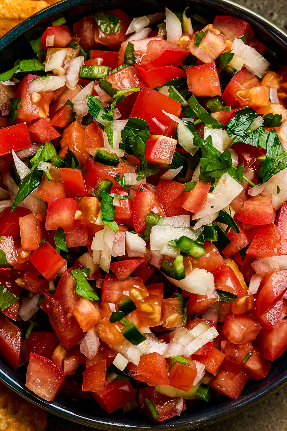 Pico de gallo maken