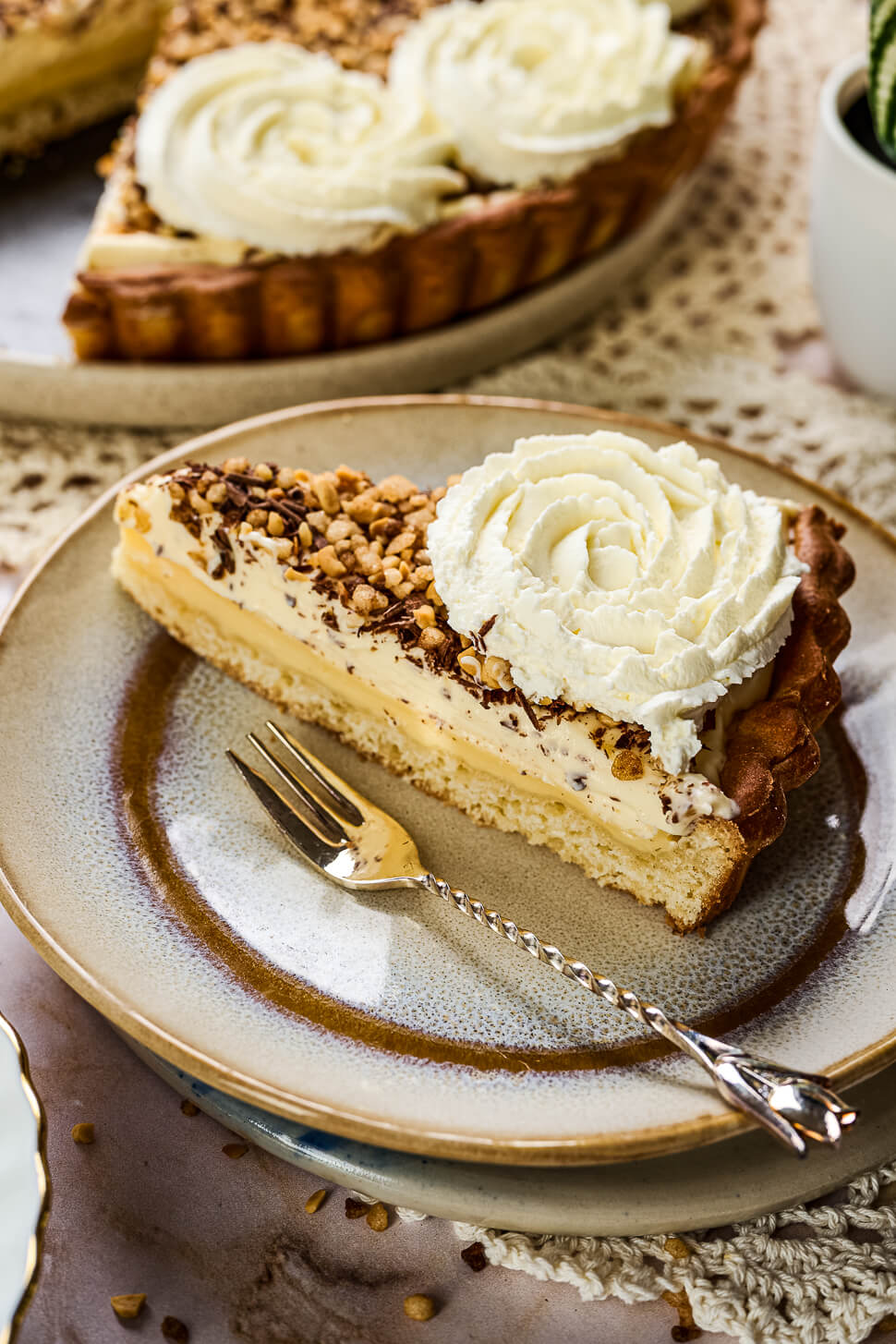 Zwitserse roomvlaai binnenkant