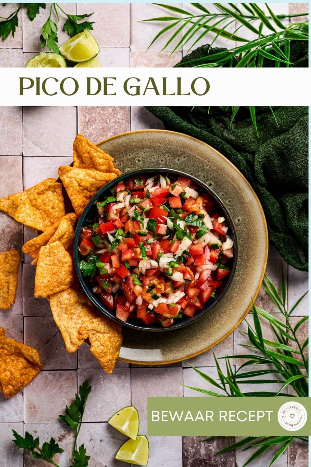 Pico de gallo dip
