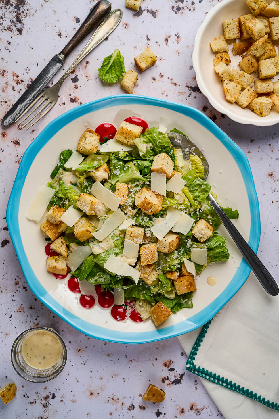 Caesar salade recept