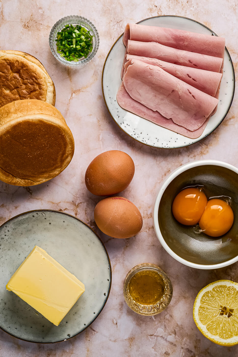 Egg benedict ingrediënten