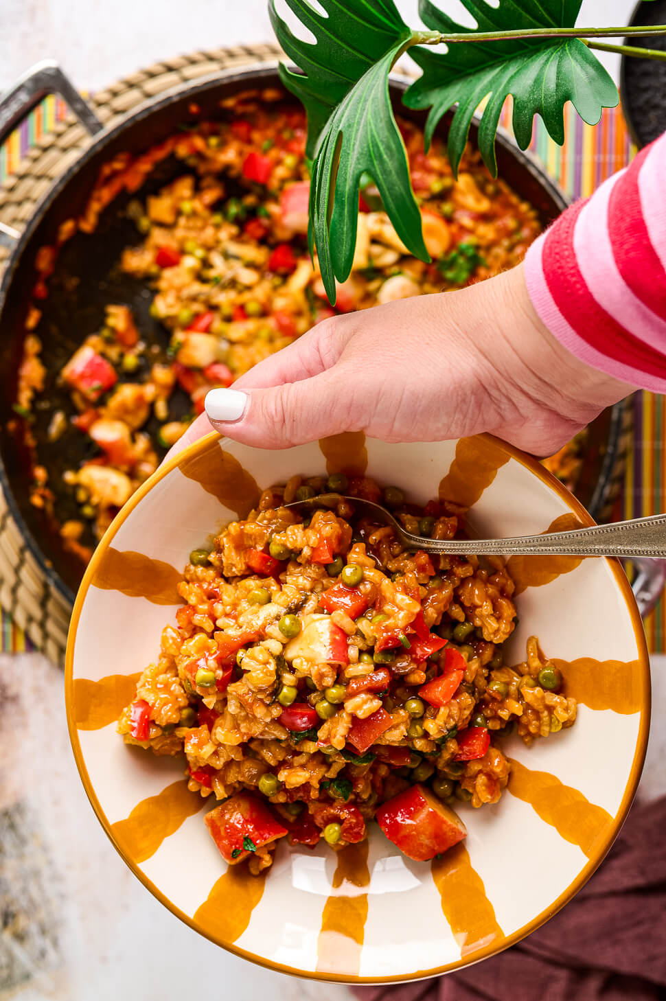 Paella recept
