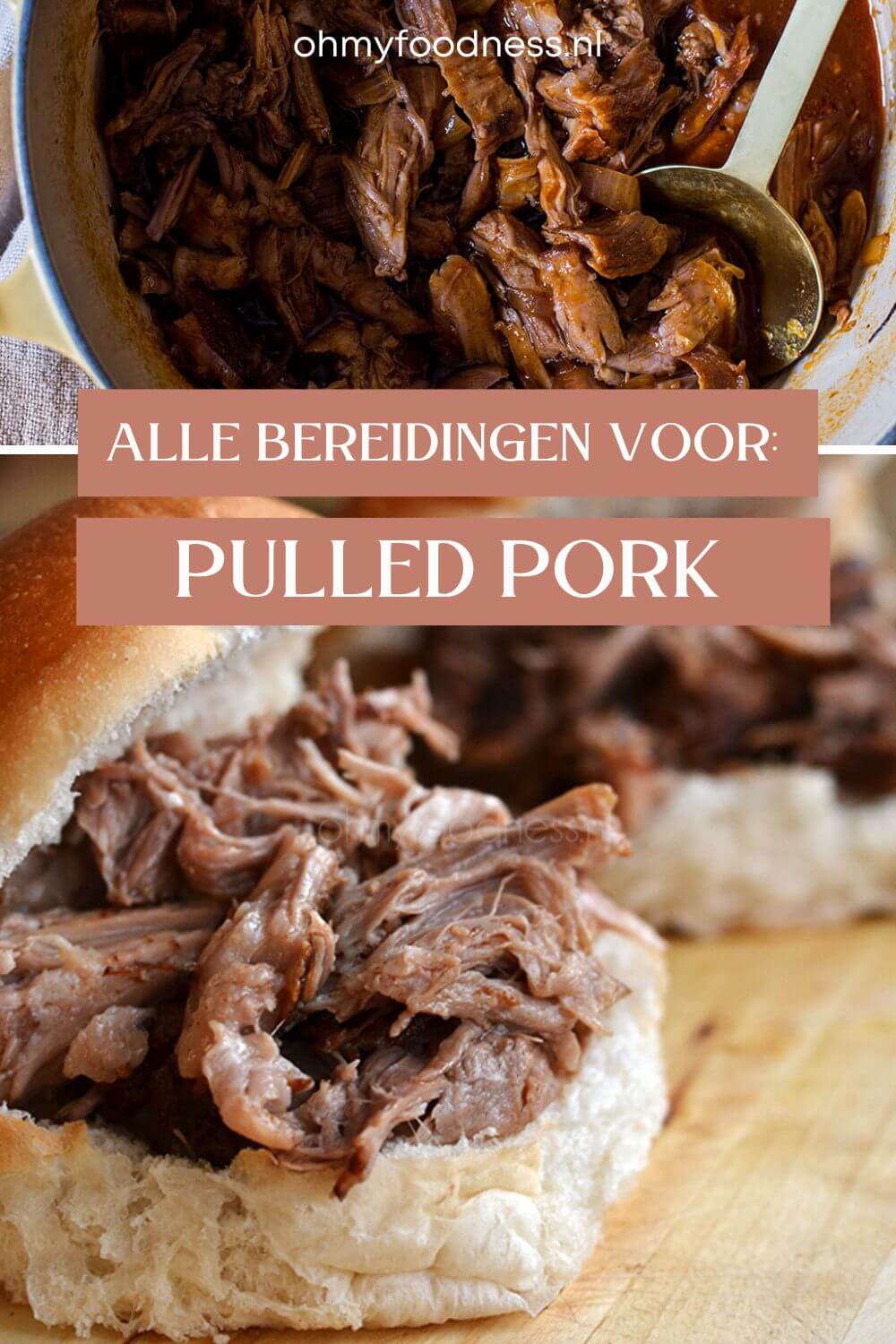 Pulled pork bereidingen