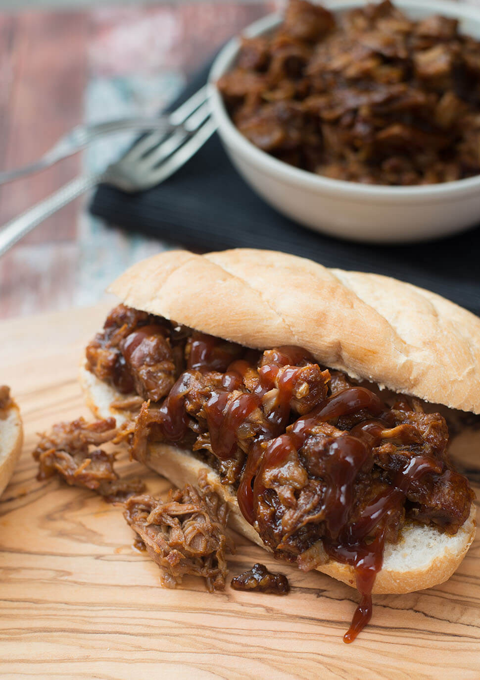 Pulled pork maken