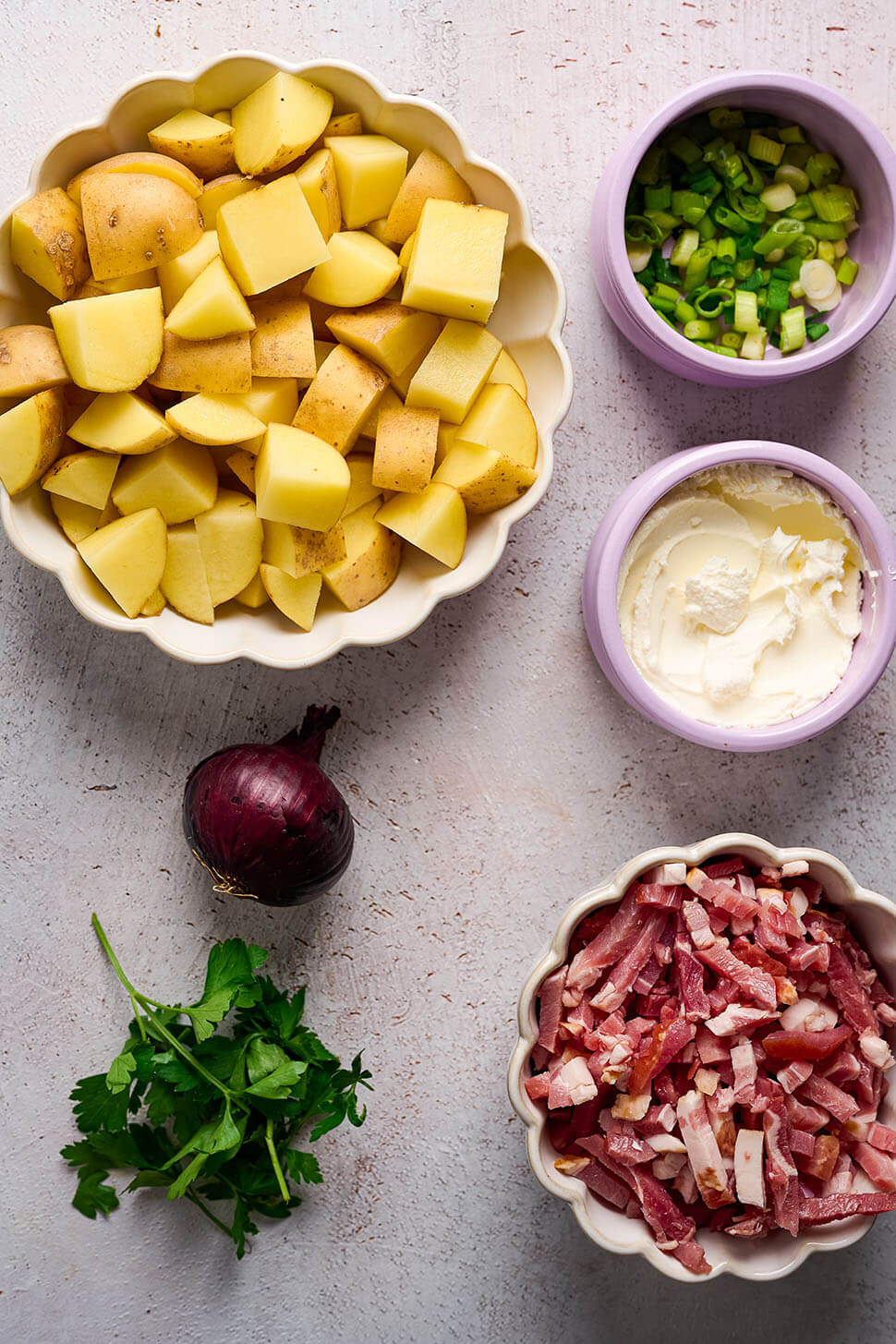 aardappelsalade ingredienten