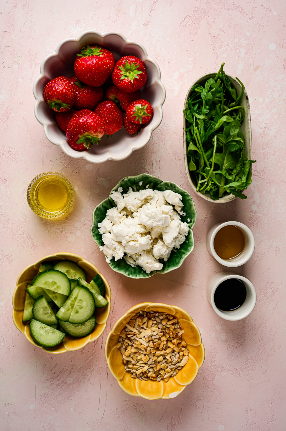 Geitenkaas salade ingrediënten