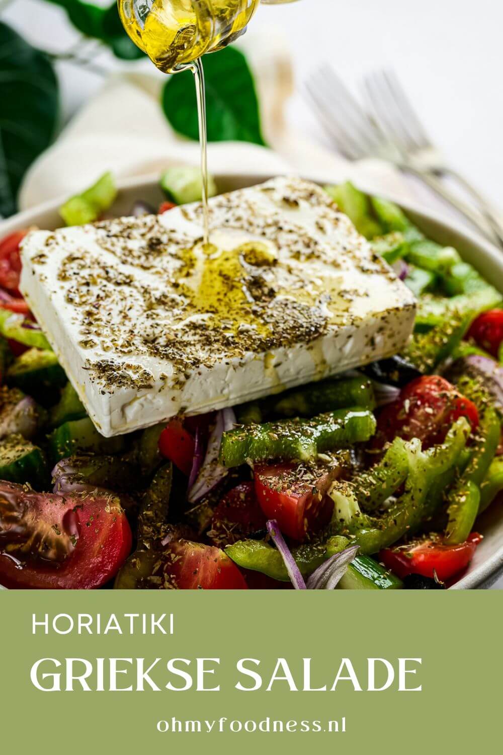 Griekse salade recept