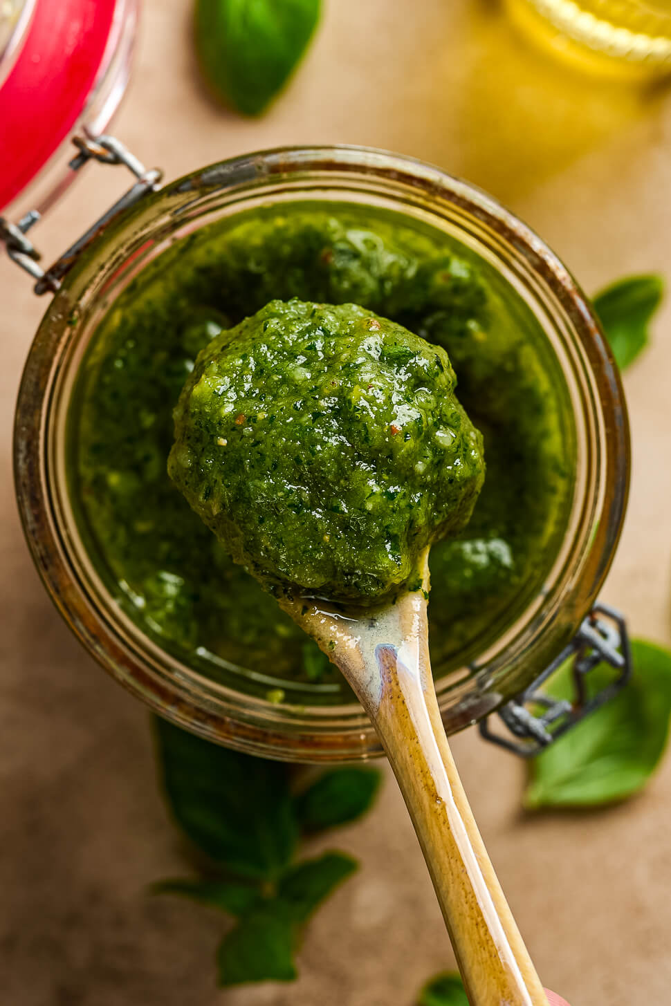 pesto genovese maken