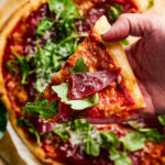 Bresaola pizza