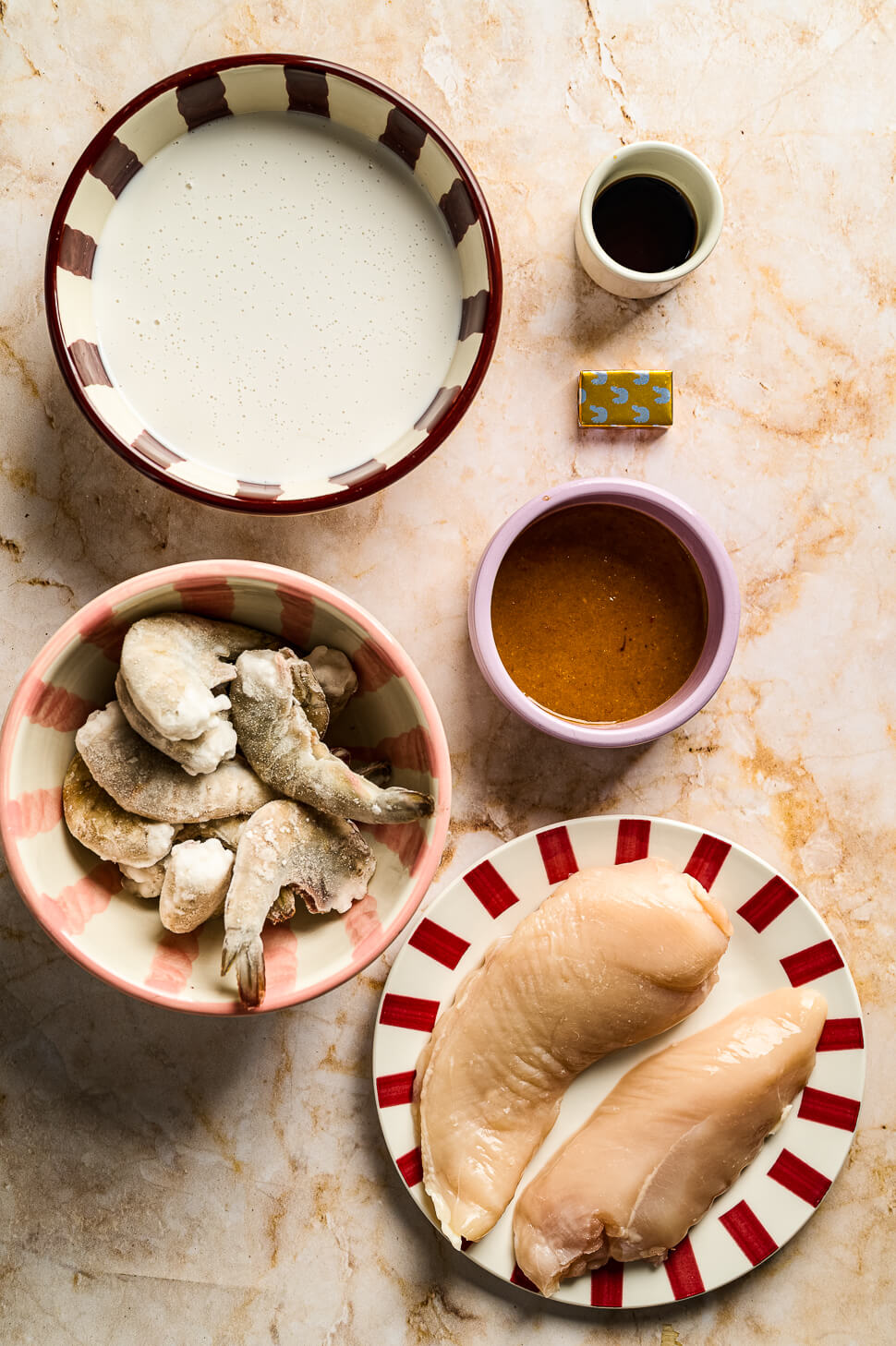 Laksa ingrediënten