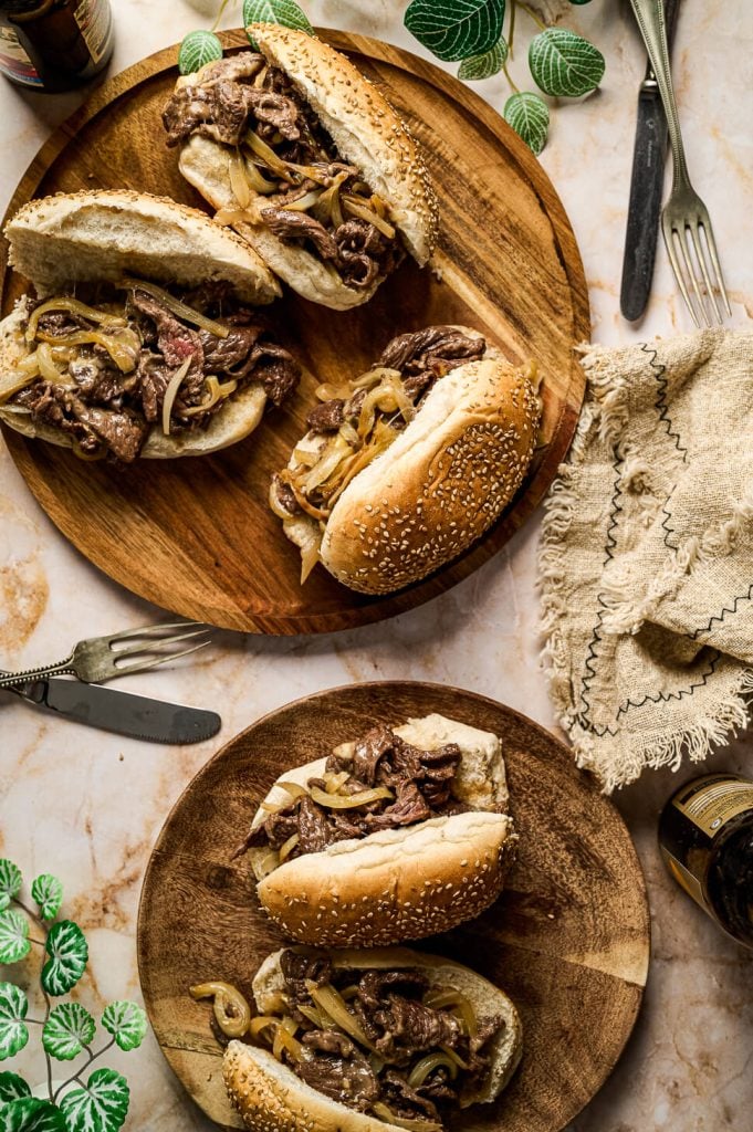 Philly cheese steak recept