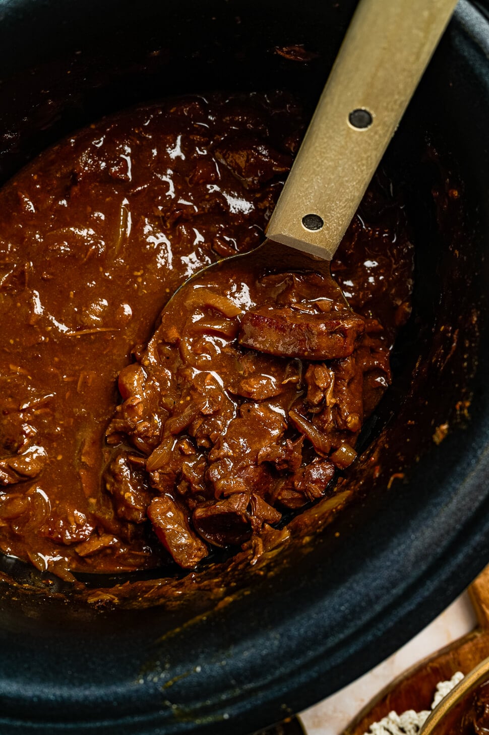Slowcooker stoofvlees 1 slowcooker stoofvlees